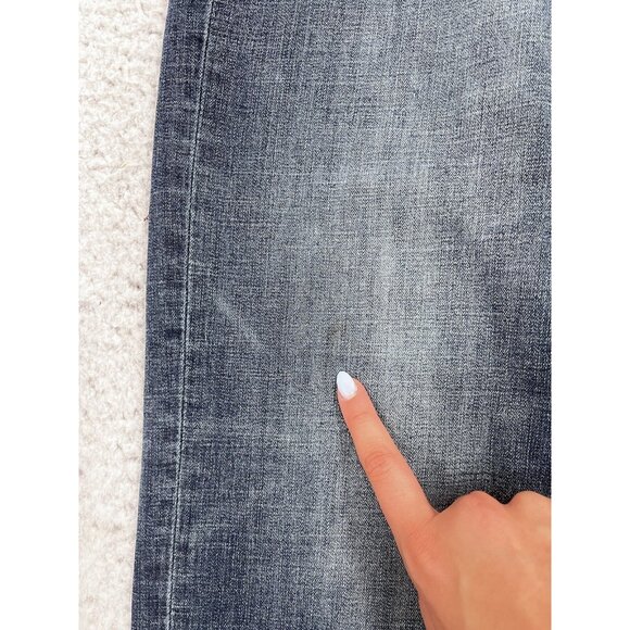 Lucky Brand Jeans Mens 36x32 410 Athletic Fit Medium Dark Wash - Picture 2 of 12